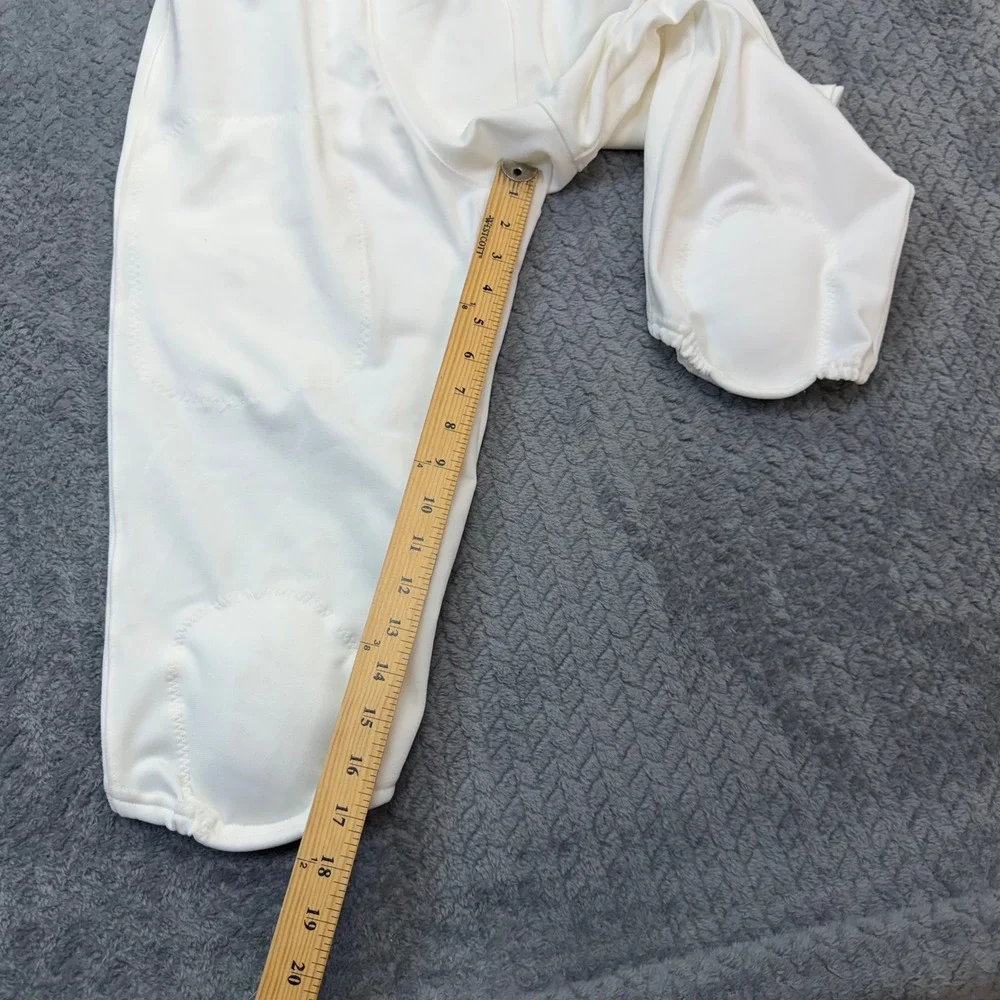 Nike Football Pants Mens XL White Integrated Pads D-Ring Belt NWT AO4799-100
